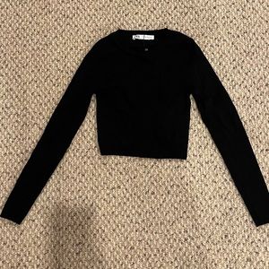 Zara black long sleeve